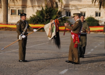 El Regimiento de Caballería recibe la corbata de la Guerra de la Independencia