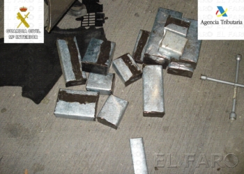 Descubren 1,2 kilos de hachís ocultos en la zona genital de dos pasajeros de avión