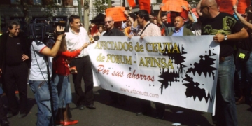 Afectados de Fórum y Afinsa de Ceuta hacen un llamamiento a los estafados “resignados” de Melilla.