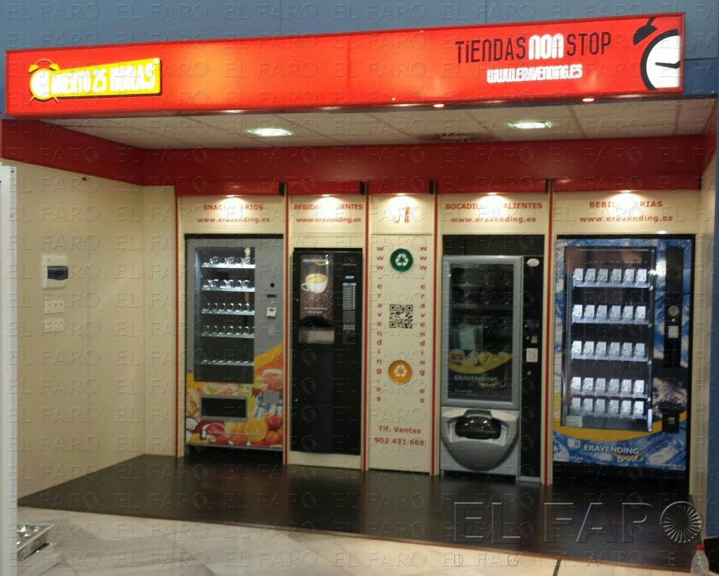 El aeropuerto de Melilla incorpora dos nuevas áreas con máquinas expendedoras