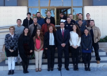 Alumnos de un máster de seguridad analizan la inmigración en Melilla