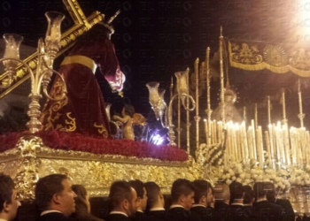 El Nazareno reluce más que nunca en el Miércoles Santo en su 350 aniversario