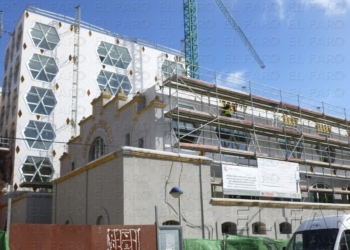 Sólo dos edificios de los tres del Mercado Central estarán finalizados para junio