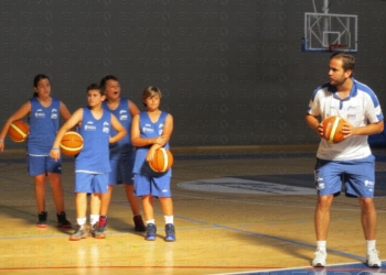 Eloy Almazán, en el Campus de Básket