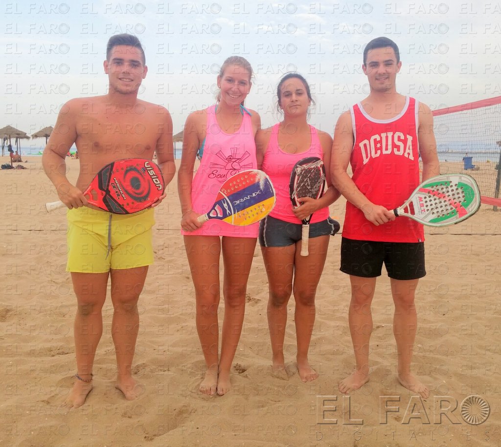 El tenis playa, potencia nacional