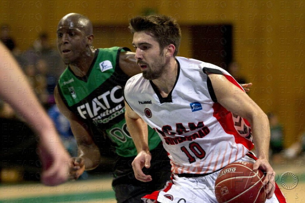 Franch, durante la campaña que jugó en el UCAM Murcia.