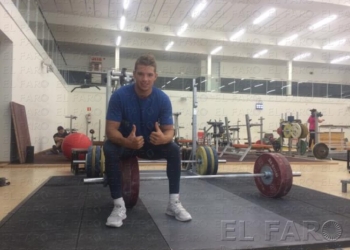 El atleta melillense en el Centro de Alto Rendimiento de Madrid.