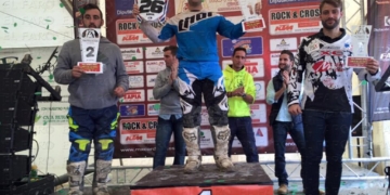 El melillense en la primera posición del pódium.