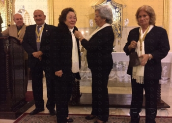 Un matrimonio, distinguido por la Hermandad del Rocío