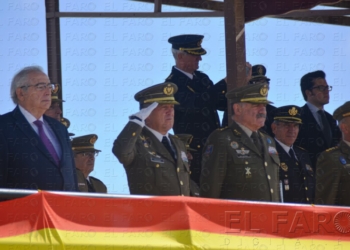 Trascasa dice adiós pidiendo a los militares que traten con cariño a los melillenses