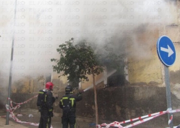 Dos incendios completan una intensa jornada para el Cuerpo de Bomberos