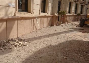 El terremoto ‘desaloja’ a 4 familias en el centro y deja caída de cascotes