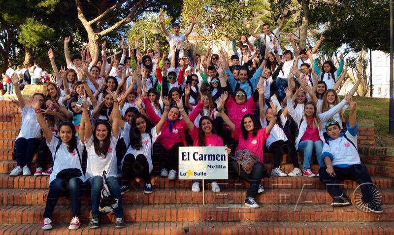 Un centenar de alumnos de La Salle viajan a la capital andaluza para el Festival de la Canción