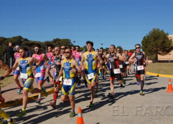 Luismi Ruiz y Lorena Jiménez se llevan el Autonómico de duatlón