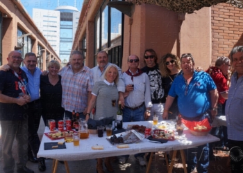 Más de 150 personas celebran San Jorge en la Casa de Aragón