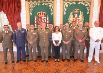 El general González del Alba asume el  cargo de segundo jefe de la Comgemel