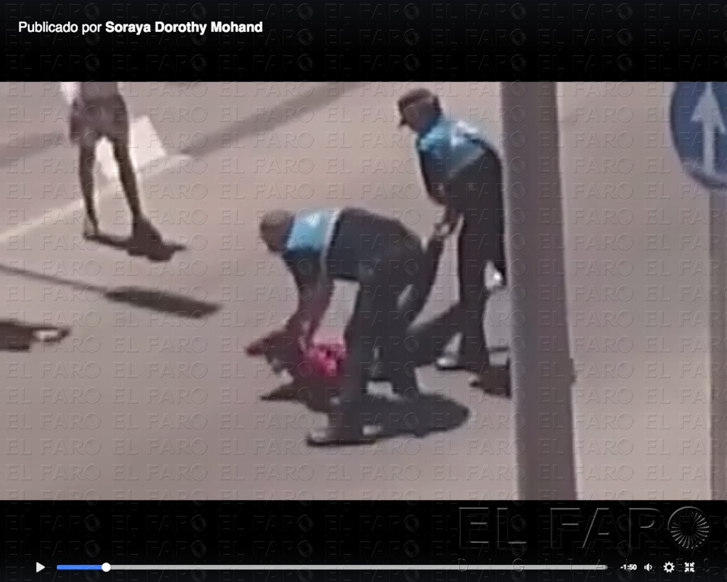 Un vídeo sobre la detención de un menor enciende las redes sociales