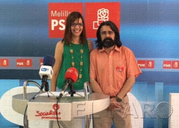 Los cadidatos socialistas, Sabrina Moh y Juan Ángel Berbel.