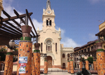 La Ciudad elevará el pavimento para unir la plaza y la iglesia del Sagrado Corazón