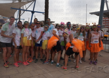 Un grupo de participantes.