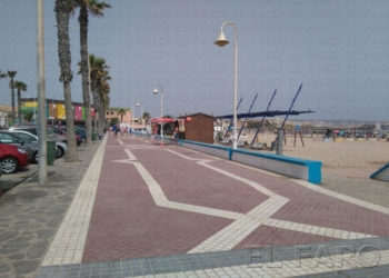 Aparcamiento en el que han hallado el cadáver