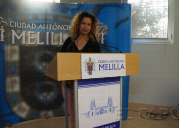 La viceconsejera de Mujer, Isabel Moreno, ayer, en la rueda de prensa.