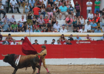 El Cordobés durante su última aparición en la Mezquita del Toreo, en el año 2013.