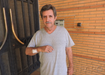 El conductor de la línea 6 que fue agredido el pasado 13 de junio.