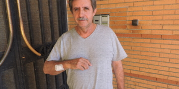 El conductor de la línea 6 que fue agredido el pasado 13 de junio.