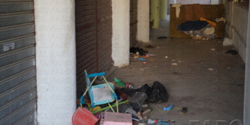 Lugar en el que dormía la víctima y en la que fue hallada muerta.