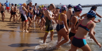 Salida al primero de los segmentos en una de las últimas pruebas disputadas en el Circuito Melillense.