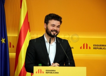 El diputado Gabriel Rufián.