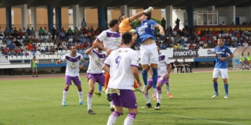 Los melillenses se dejaron la piel para conseguir los tres puntos en juego.