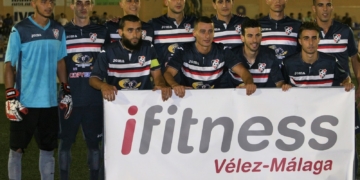 Once inicial que presente el River Melilla, en tierras veleñas.