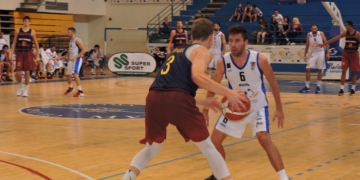Jorge Sanz, fue uno de los jugadores destacados del Club Melilla Baloncesto.