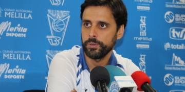 Alejandro Alcoba, primer técnico del Melilla BC.