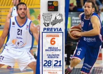 El Melilla Baloncesto necesita romper la mala dinámica de resultados del inicio de la competición liguera.