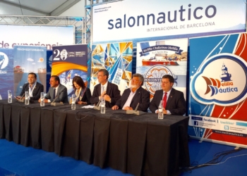 Imagen de la presentación de la vela melillense durante la pasada edición.