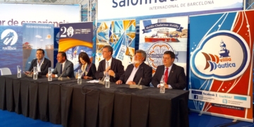 Imagen de la presentación de la vela melillense durante la pasada edición.