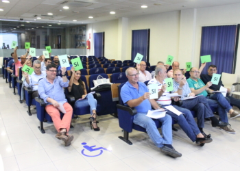 Componentes de la Asamblea de la Federación Melillense de fútbol.