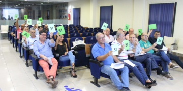 Componentes de la Asamblea de la Federación Melillense de fútbol.