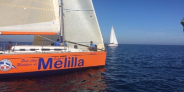 Imagen de la embarcación Ciudad de Melilla.