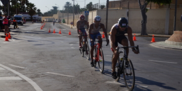 Imagen de una de las pruebas triatléticas disputadas esta temporada.
