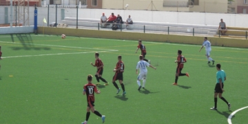 Partido jugado en La Espiguera.