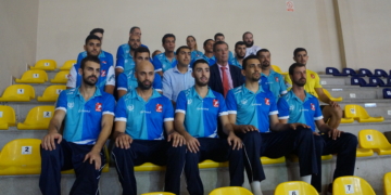 Foto de familia de todos los componentes del CV Melilla en la presente temporada.