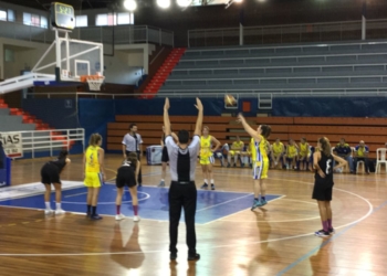 Las melillenses, en su partido frente al cuadro onubense de Conquero.