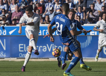 Cristiano Ronaldo y Morata mantienen líder al Madrid