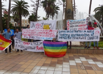 “Queremos salir de Melilla porque ahora mismo nos sentimos como en una cárcel”