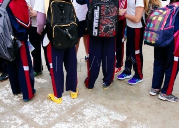 Los padres del niño presuntamente agredido acudieron el viernes a la Policía