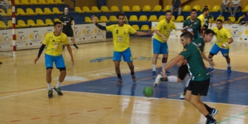 Imagen de uno de los partidos jugados como local por parte de la escuadra del Virgen de la Victoria esta temporada.